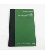 MAA Studies in Mathematics Real &amp; Complex Analysis by Hirschman 1965 HB - $33.15 CAD