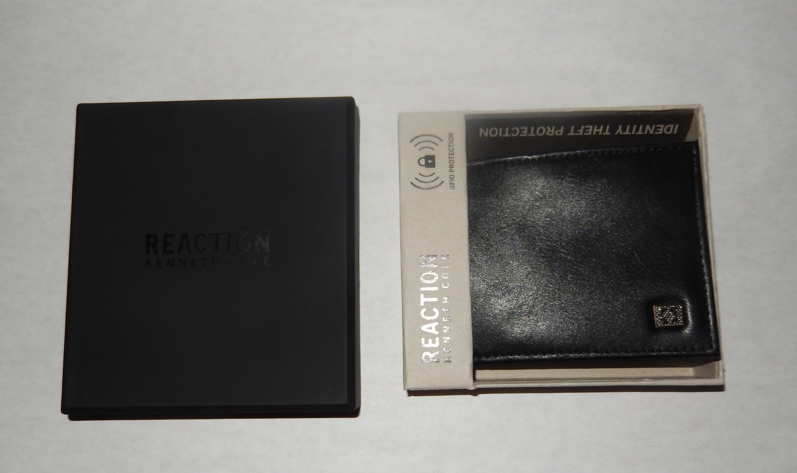 KENNETH COLE REACTION MEN'S WALLET GENUINE LEATHER X-CAPACITY SLIMFOLD ST#31KD13 - £35.97 GBP
