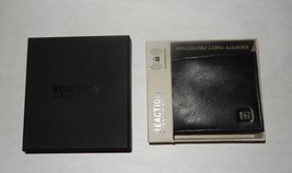 KENNETH COLE REACTION MEN&#39;S WALLET GENUINE LEATHER X-CAPACITY SLIMFOLD S... - £35.39 GBP