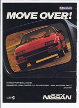 1985 Nissan 300 ZX Print Ad Automobile Car 8.5&quot; x 11&quot; - $19.21