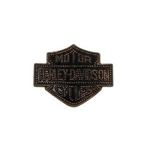 VTG Harley Davidson Motorcycles Bar and Shield Collectible Pin Biker Ves... - $37.37