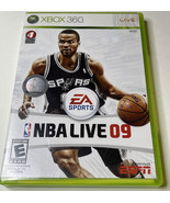 NBA Live 09 ~ EA Sports (Microsoft Xbox 360, 2009) Disc with Manual - £4.16 GBP