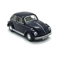 Hongwell VWB130 1960&#39;s Volkswagen VW Beetle Bug Car Blue Die Cast 2.25&quot; Loose - £22.99 GBP