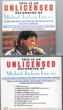 Michael Jackson - Unlicensed Vol. 1  ( European Dangerous Tour 1992 ) - £18.27 GBP