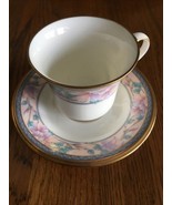 Noritake Embassy Suites 9756 Cup and Saucer Set Lot Gold Pink Purple Bon... - £7.90 GBP