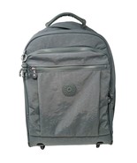 Kipling New Zea 15&quot; Laptop Rolling Backpack Aloe Green Travel Bag Carry On - $133.51