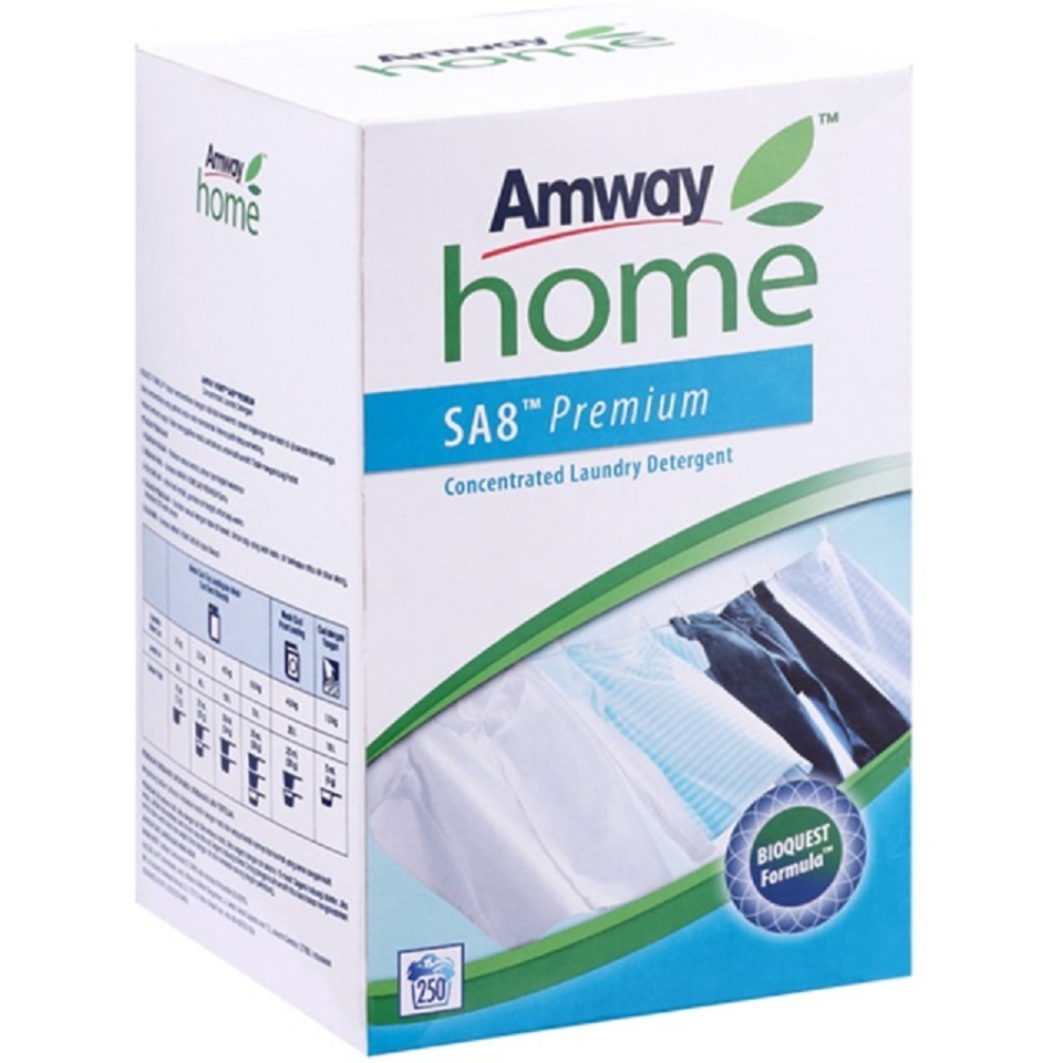2 X AMWAY Home SA8 Premium Concentrated Laundry Detergent (1kg x 2) DHL EXPRESS - £60.14 GBP