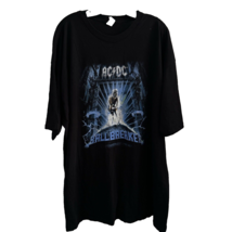 ACDC Ballbreaker Concert T Shirt Tee 2 Sided Size 3XL Black Short Sleeve... - $84.10