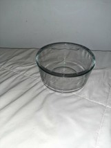 Pyrex 7201 1 QT/4 Cups Round Clear Glass Storage Prep Bowl - $9.00