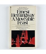 A Moveable Feast Ernest Hemingway 1970 Paperback Classic F. Scott Fitzge... - £11.77 GBP
