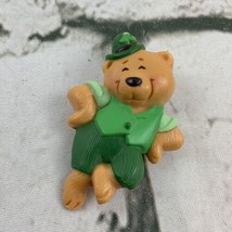 1986 Hallmark Teddy Bear Irish Leprechaun Pin 2” St Patricks Day - £9.48 GBP