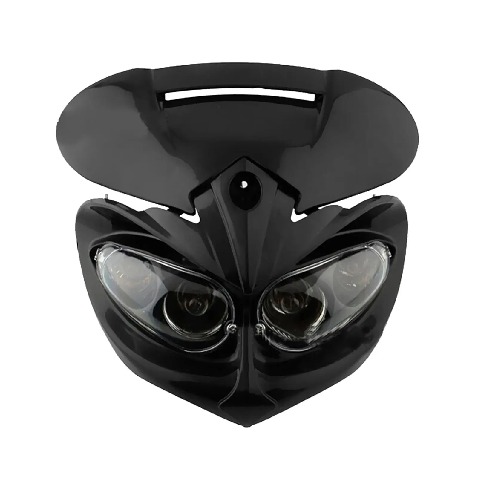 for Motorcycle Lamp Streetfighter Headlight LED Mask Head Light Fairing - £18.85 GBP