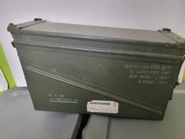 Military Surplus 40mm Large Ammo Can Box Canister Vintage Metal For Weapons - £103.45 GBP