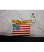 Hallmark &quot;American Flag &amp; Bald Eagle&quot; 2022 NEW Ornament - $396.76 MXN