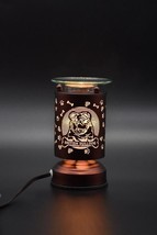 Electric Metal Chihuahua Touch Fragrance Oil Burner/Wax/Night Light - £23.58 GBP