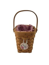 1998 Longaberger Horizon of Hope Berry Gathering Basket w Traditional PI... - $14.36