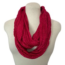 New &amp; Company Infinity Pink Sequin Scarf - £11.61 GBP