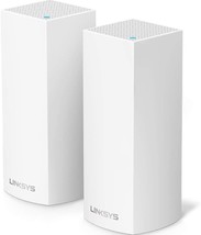 Linksys WHW0301 Velop Intelligent Mesh WiFi Router System: AC2200 Tri-Band,... - £55.38 GBP