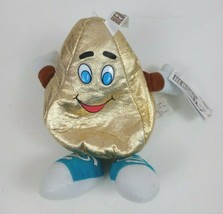 NWT Vintage 1999 Gold Hershey Kiss Candy 7&quot; Soft Plush Stuffed Doll - £11.62 GBP