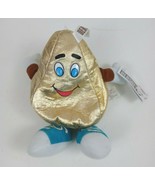 NWT Vintage 1999 Gold Hershey Kiss Candy 7&quot; Soft Plush Stuffed Doll - £11.46 GBP