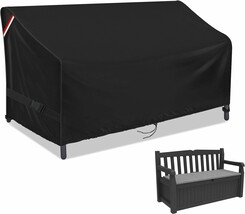 Storage Bench Deck Box Cover, Waterproof Outdoor Loveseat, 56&quot;L X 25&quot;W X... - €34,04 EUR