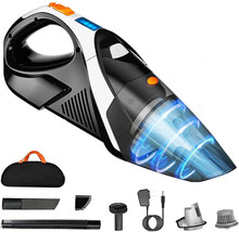 Handheld-Vacuum-Cordless Portable-Cleaner Lightweight Powerful-Wireless Recharge - £19.32 GBP