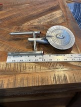 Star Trek Starship Enterprise Franklin Mint Pewter Ship w/ Stand 1988 NC... - $647.33 MXN