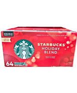 Starbucks Holiday Blend Coffee K-Cups Limited Edition 64 Count - €43,43 EUR