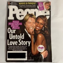 People Magazine November 29 2021 Iman Remembers David Bowie Paris Hilton... - $7.03