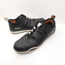 Oakley Men’s Black Leather Lace Up Golf Shoes - Size 11.5 - $22.49
