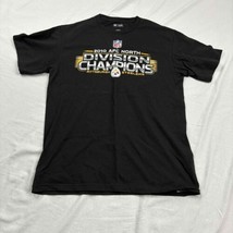 NFL Mens Graphic T-Shirt 2010 AFC North Division Champion Pittsburgh Ste... - £11.67 GBP