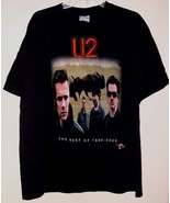U2 T Shirt The Best Of 1990 2000 Vintage Embroidered Rock &amp; Death Size X... - €344,99 EUR