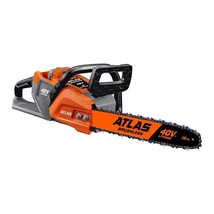 ATLAS 40V Brushless Cordless 16 in. Chainsaw Battery and Charger Included - £318.20 GBP