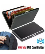 RFID Blocking Credit Card Holders Aluminum Protector Metal Wallet Thin C... - $16.28 CAD