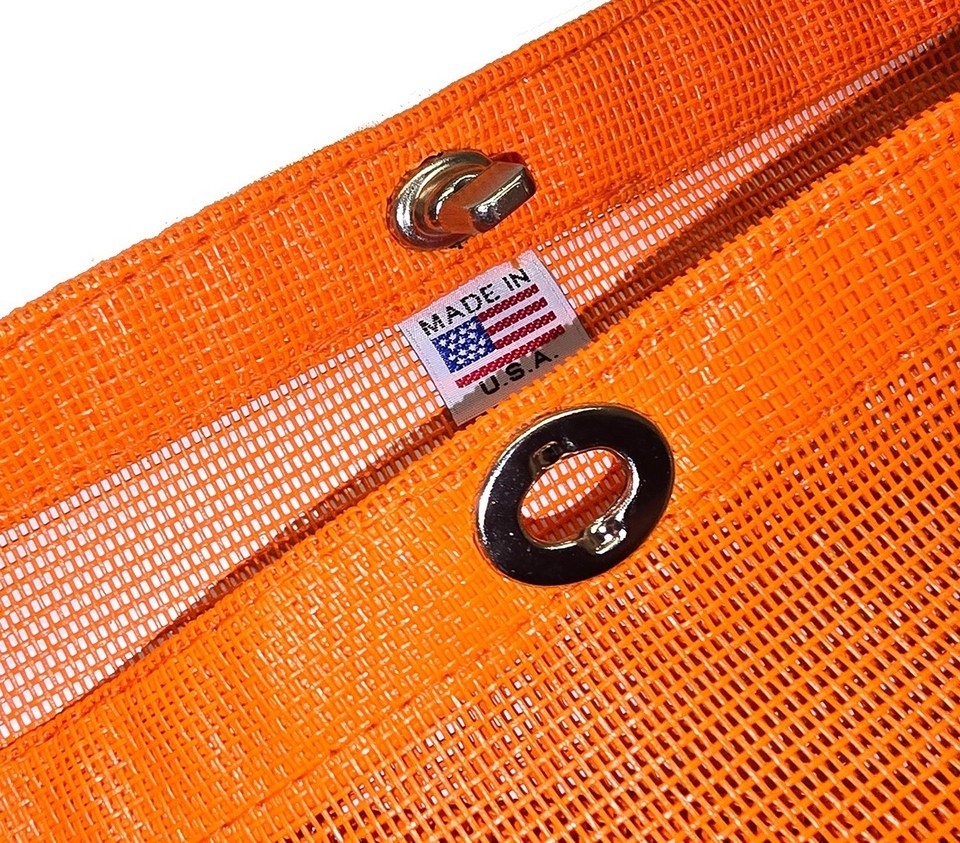 Rope Bag, Heavy Duty Mesh, Orange, Great for Boats or Shore Lines Item image 4