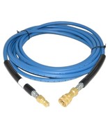 Commercial Extraction 4000 PSI Blue 25 Foot Solution Hose With Fittings - $260.73 CAD