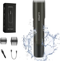 Hair Trimmer For Men, Automatic Vacuum Professional Cordless Hair Clippers, - £35.92 GBP