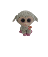 Ty Beanie Boos  Dixie the 9” Gray Wooly Lamb Soft NEW - $10.99
