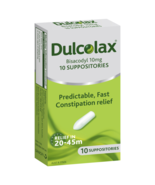 Dulcolax Constipation Relief 10 Suppositories - €60,26 EUR