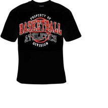 property of basketball athletics division  -  T-shirt - £15.16 GBP