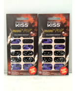 Pack of 2 KISS Mani Pop Halloween Edition Glow In Dark Nail Accents Stri... - $17.52 CAD