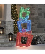 Member&#39;s Mark 5&#39; Pre-Lit Twinkling Present Tower - Multicolor, Christmas... - £398.10 GBP
