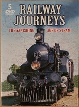 Railway Journeys: The Vanishing Age of Steam 5 DVD Set - £7.89 GBP