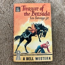 Treasure of the Brasada Western Paperback Book by Les Savage Jr. from Dell 1947 - £9.58 GBP