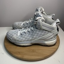 Adidas D Rose 6 Boost Mens Size 8 Basketball Shoes S85532 Gray Sneakers Derrick - £35.03 GBP