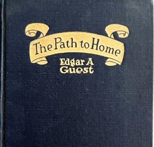 A Path To Home Edgar A Guest Poems 1919 First Edition HC Pocket Book Poetry E39 - £78.17 GBP
