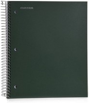 Mintra Office 5 Subject Durable Spiral Notebooks (College Ruled, Green, ... - $44.92