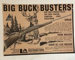 Vintage Voere Big Buck Busters Small Print Ad 1976 Pa5 - $5.93