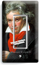 LUDWIG VAN BEETHOVEN PORTRAIT LIGHT SWITCH 1 GFCI PLATES MUSIC STUDIO RO... - £8.16 GBP