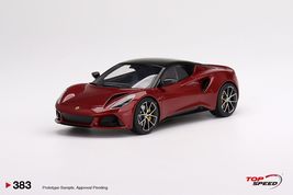 TOPSPEED TS0383 1/18 LOTUS EMIRA MAGMA RED - £180.57 GBP